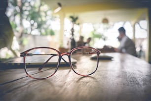 Business People Planning Meeting Conference Concept. selective focus. vintage filter