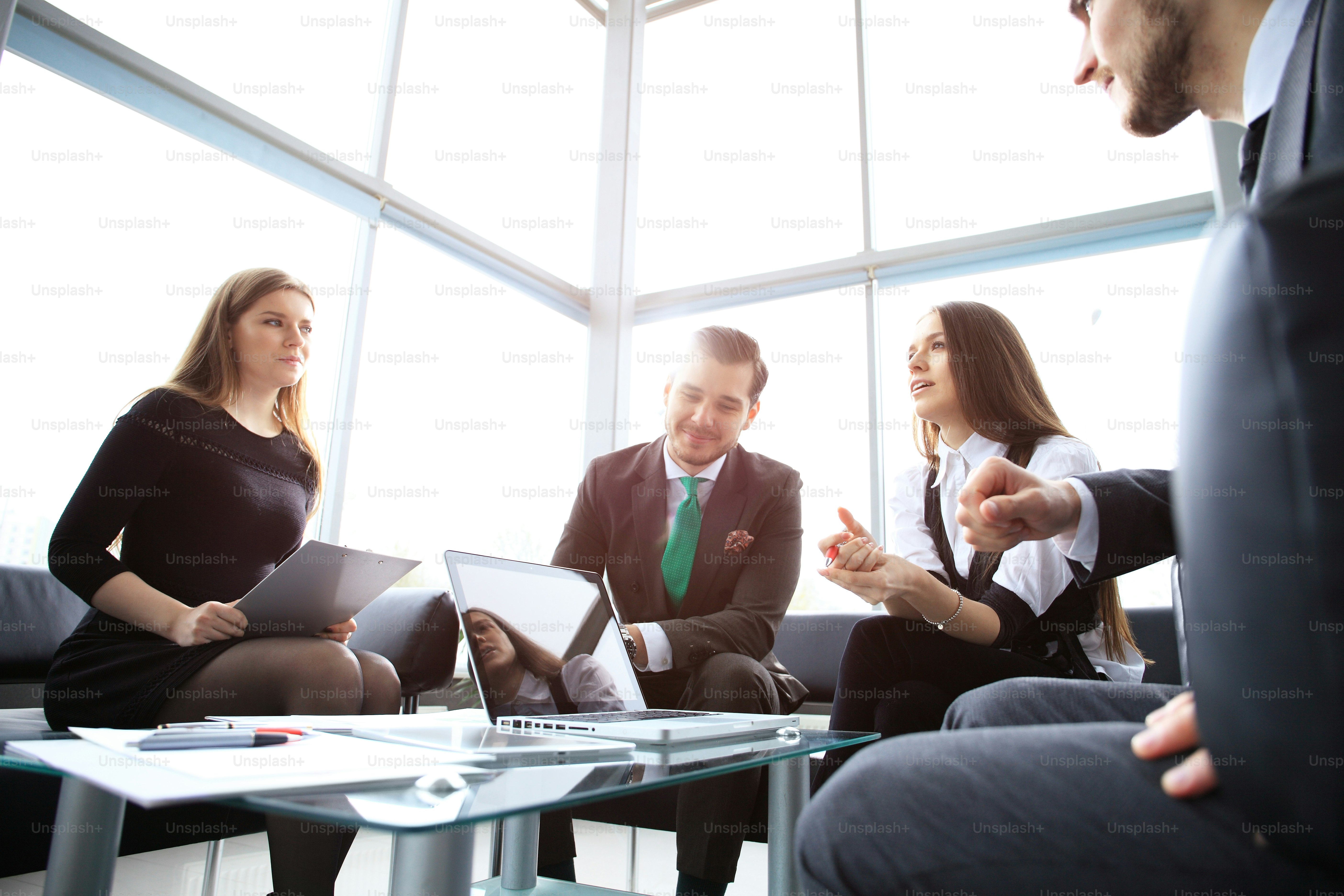 Business People Meeting Conference Discussion Corporate Concept