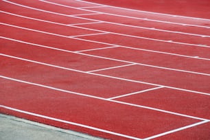 Outdoor all-weather running track in Hampstead, London for background use