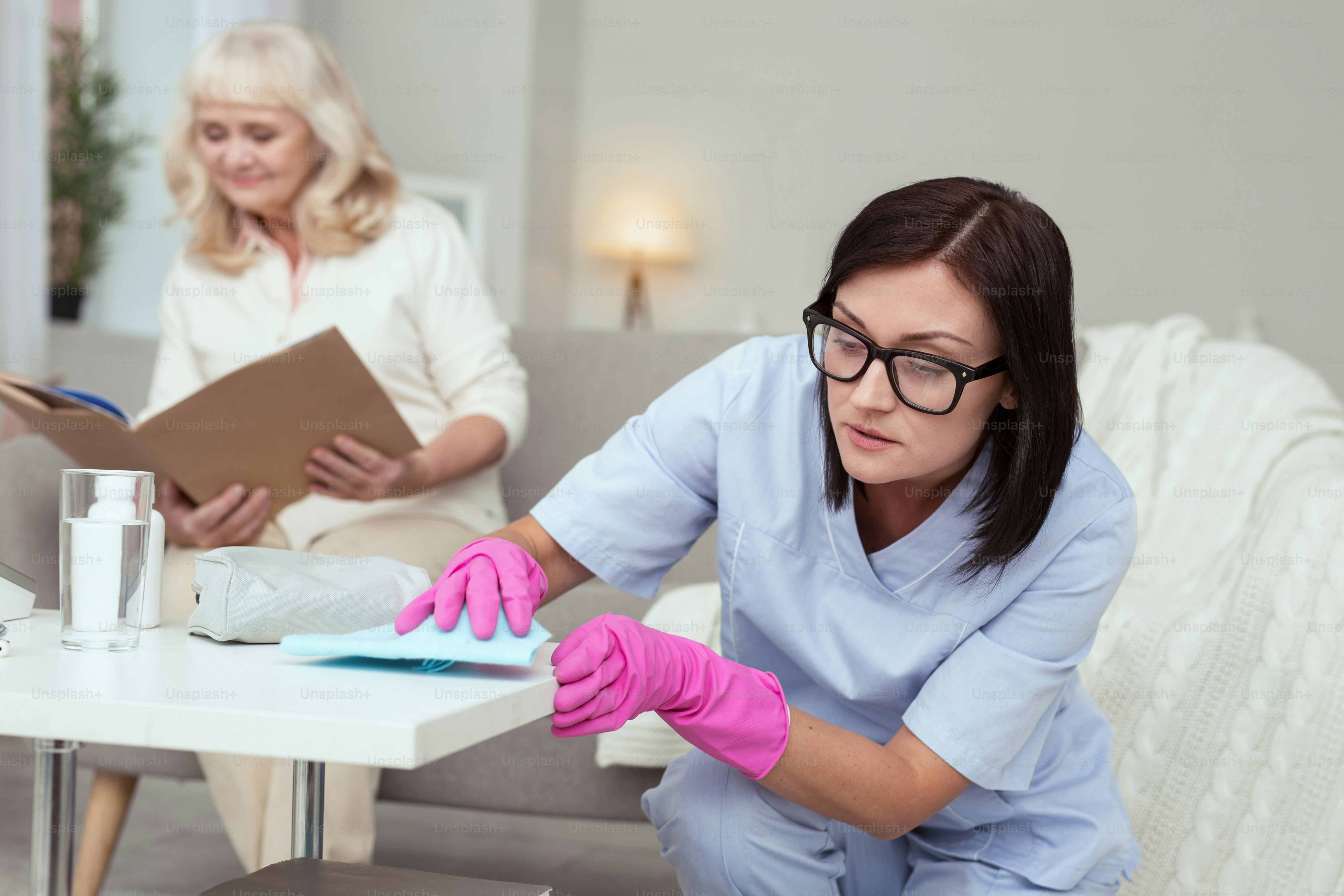 Professionele huishoudelijke hulp