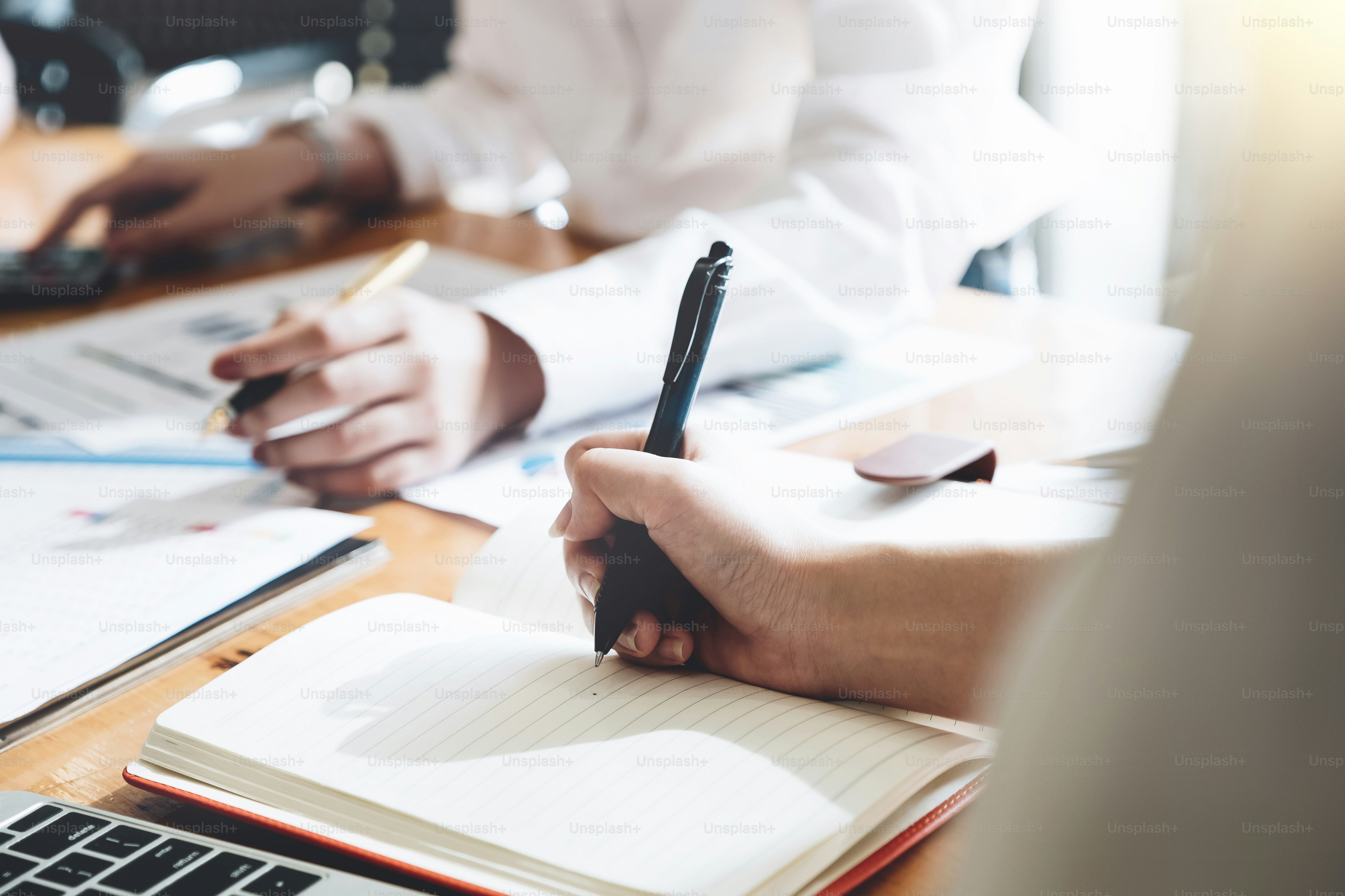 Business People Meeting for financial and accounting. business plan meeting concept