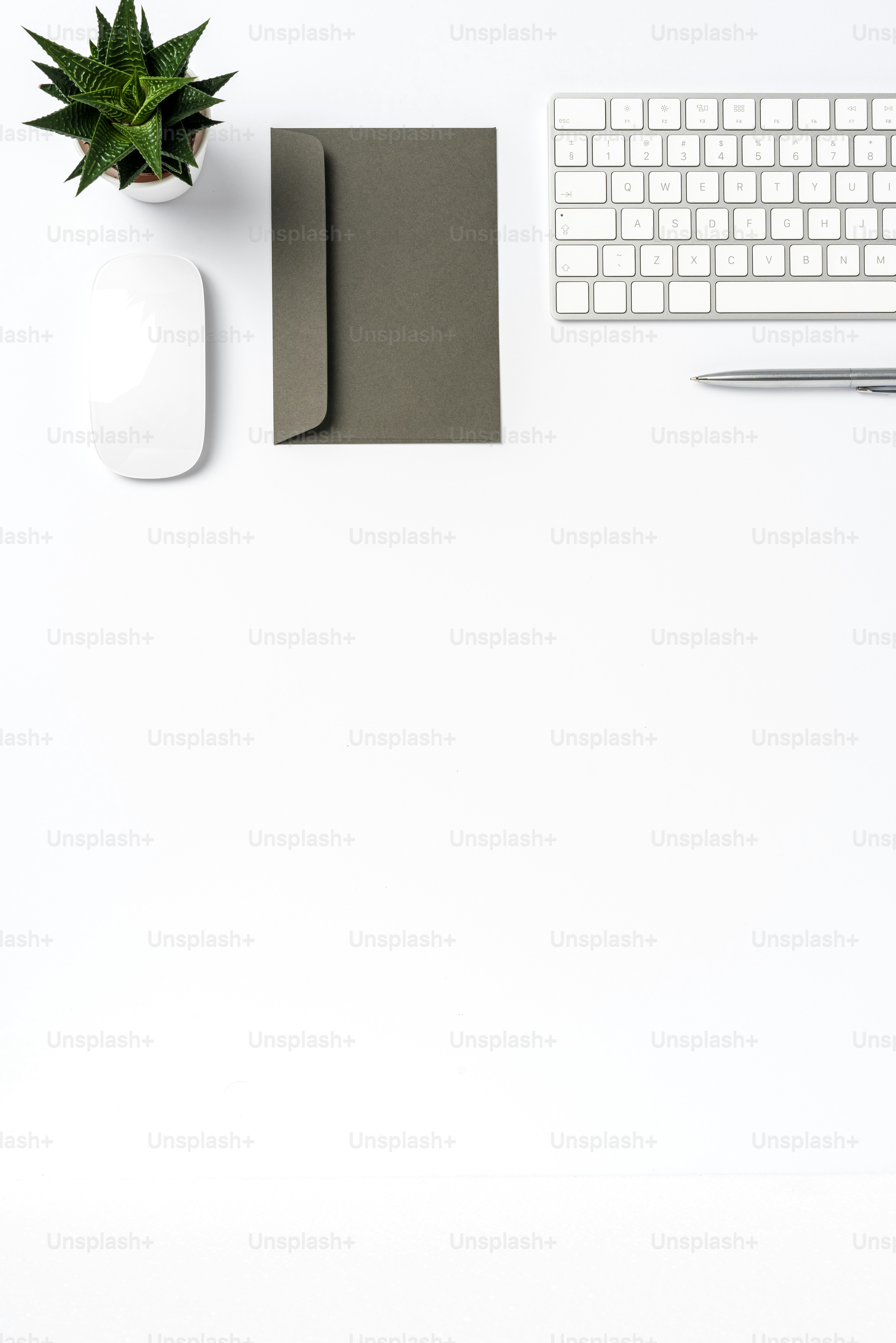 Office desktop with copy space