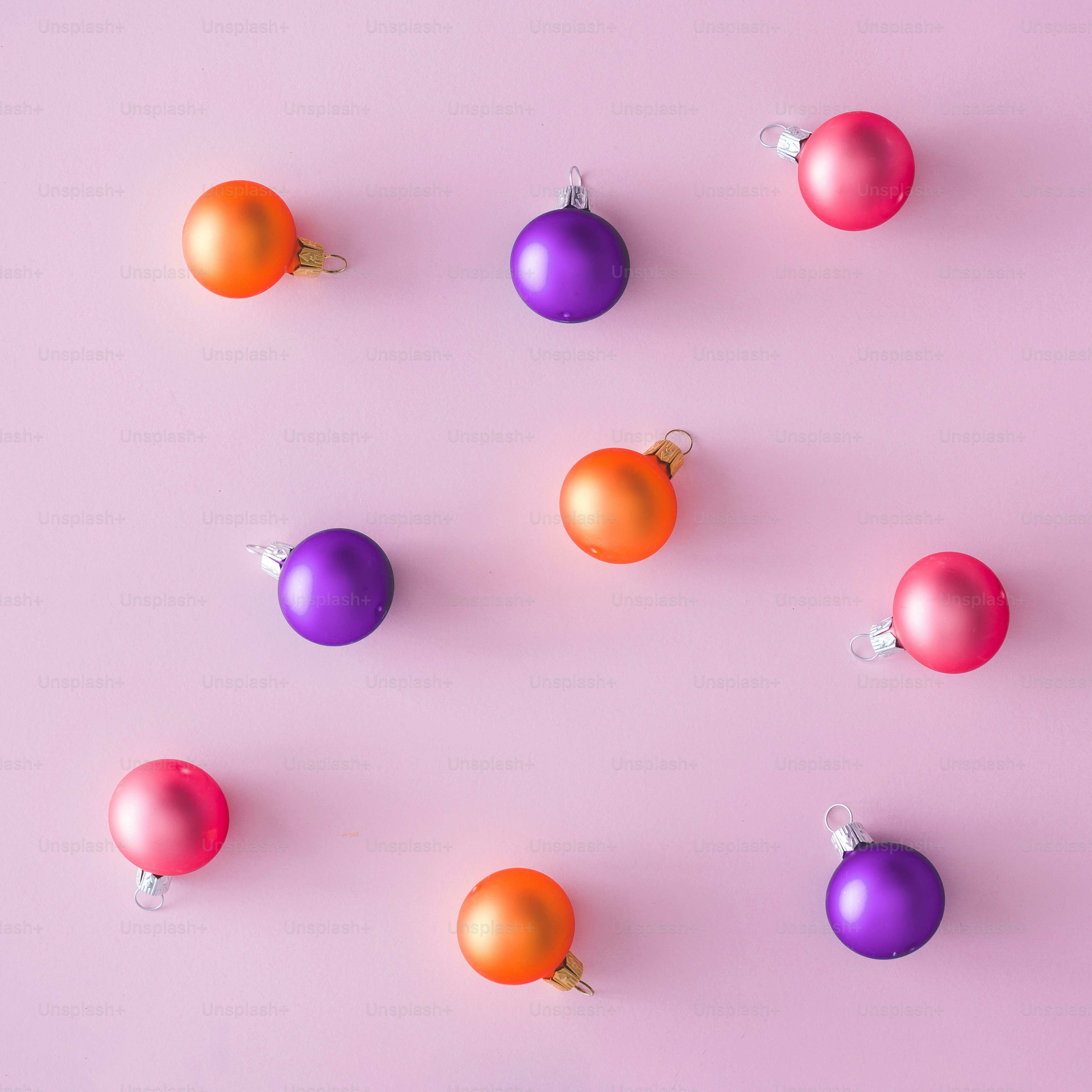 Flat lay.  Christmas minimal background.