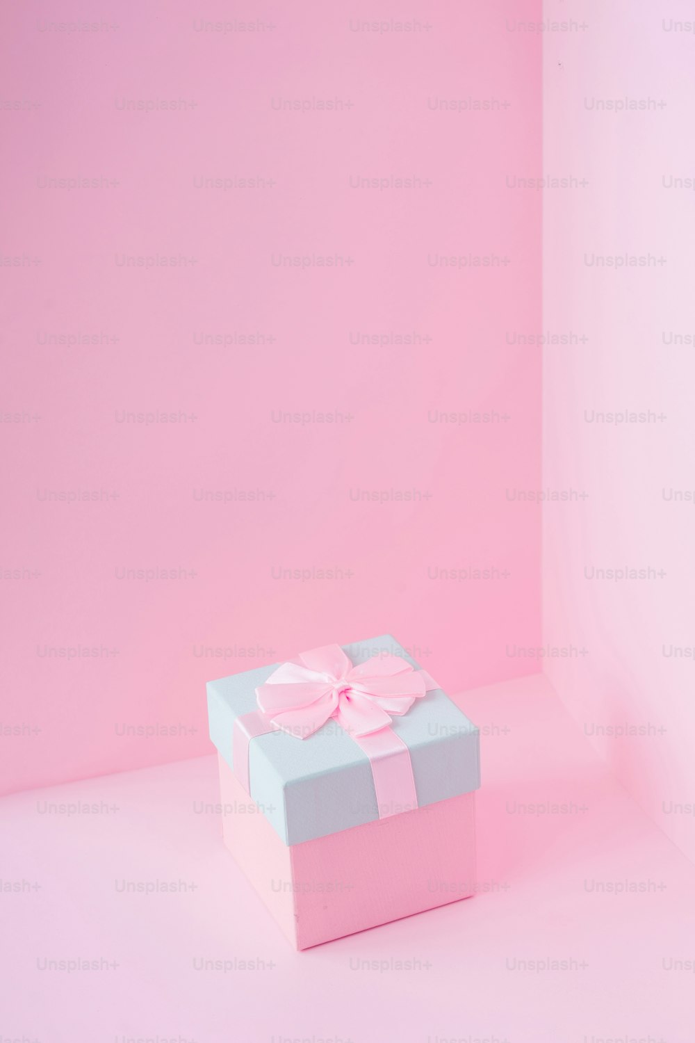 New Year present concept background.