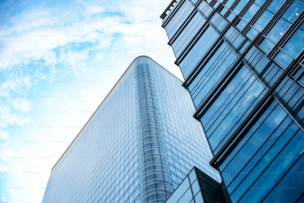 Tall building in the center of the city