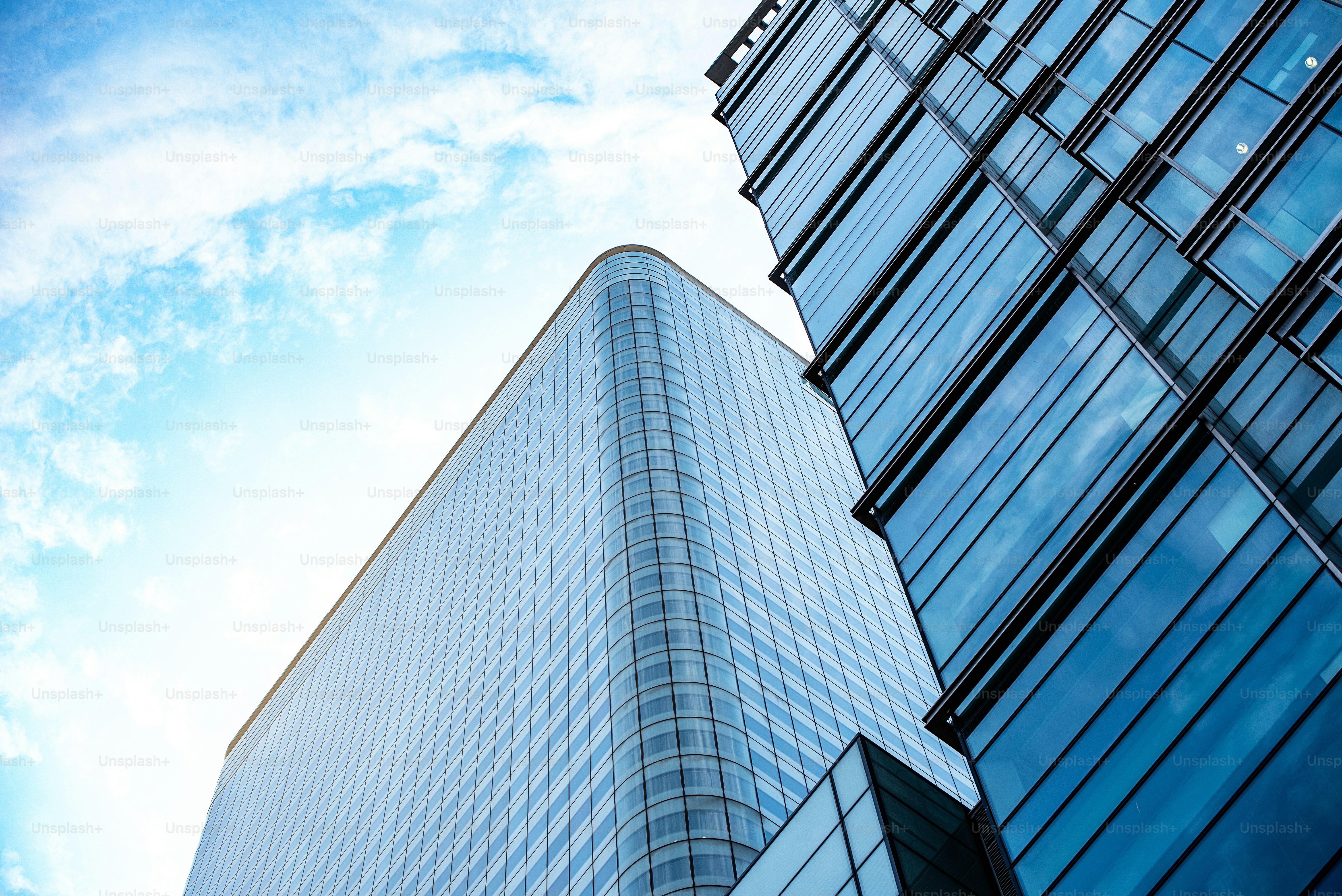 Tall building in the center of the city