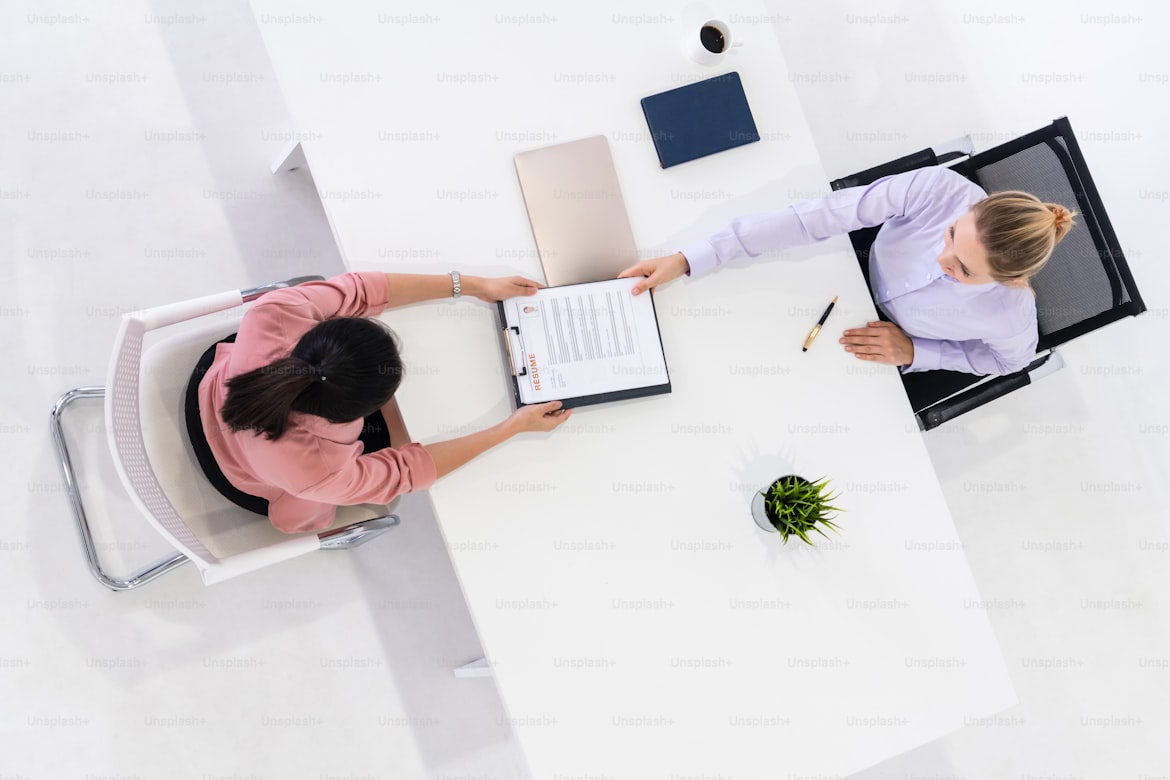 Team meeting in modern office