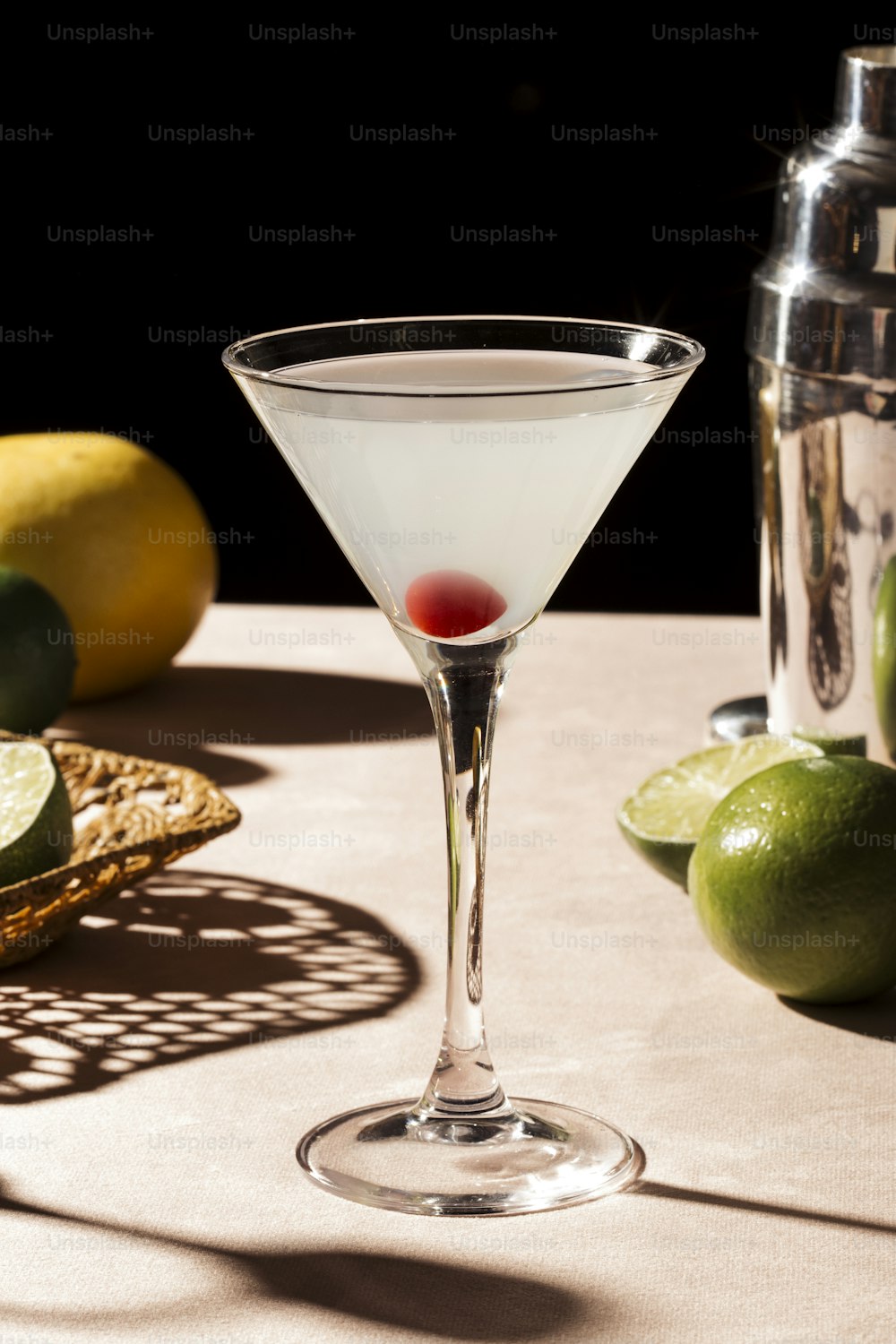 A Hemingway Special is an all day cocktail based on the Floridita Daiquiri[1] and is recognised by the IBA.It is made with rum, lime juice, maraschino liqueur, and grapefruit juice