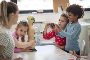 It is important to learn basic things about your body. Children in preschool.