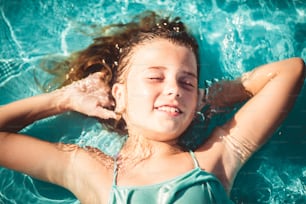 So cool. Child in water.