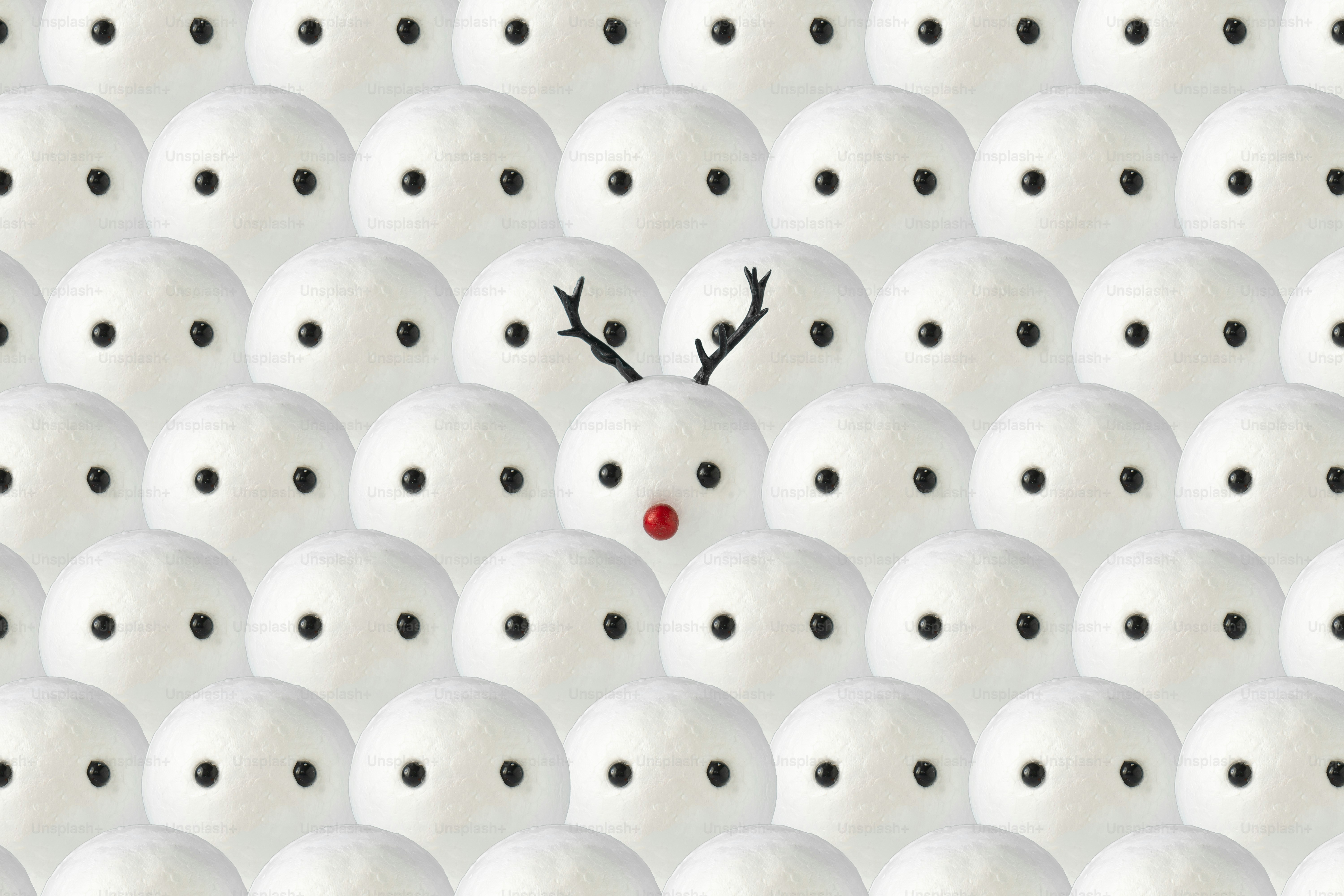 Minimal winter holidays concept.