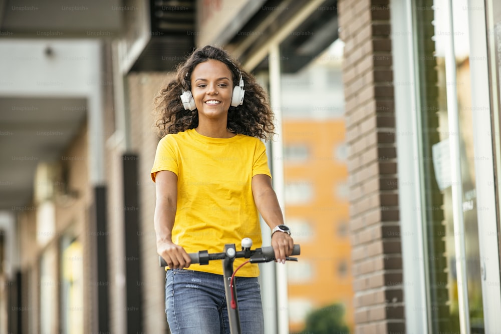 Young african woman outdoors. Beautiful young woman enjoying outdoor.