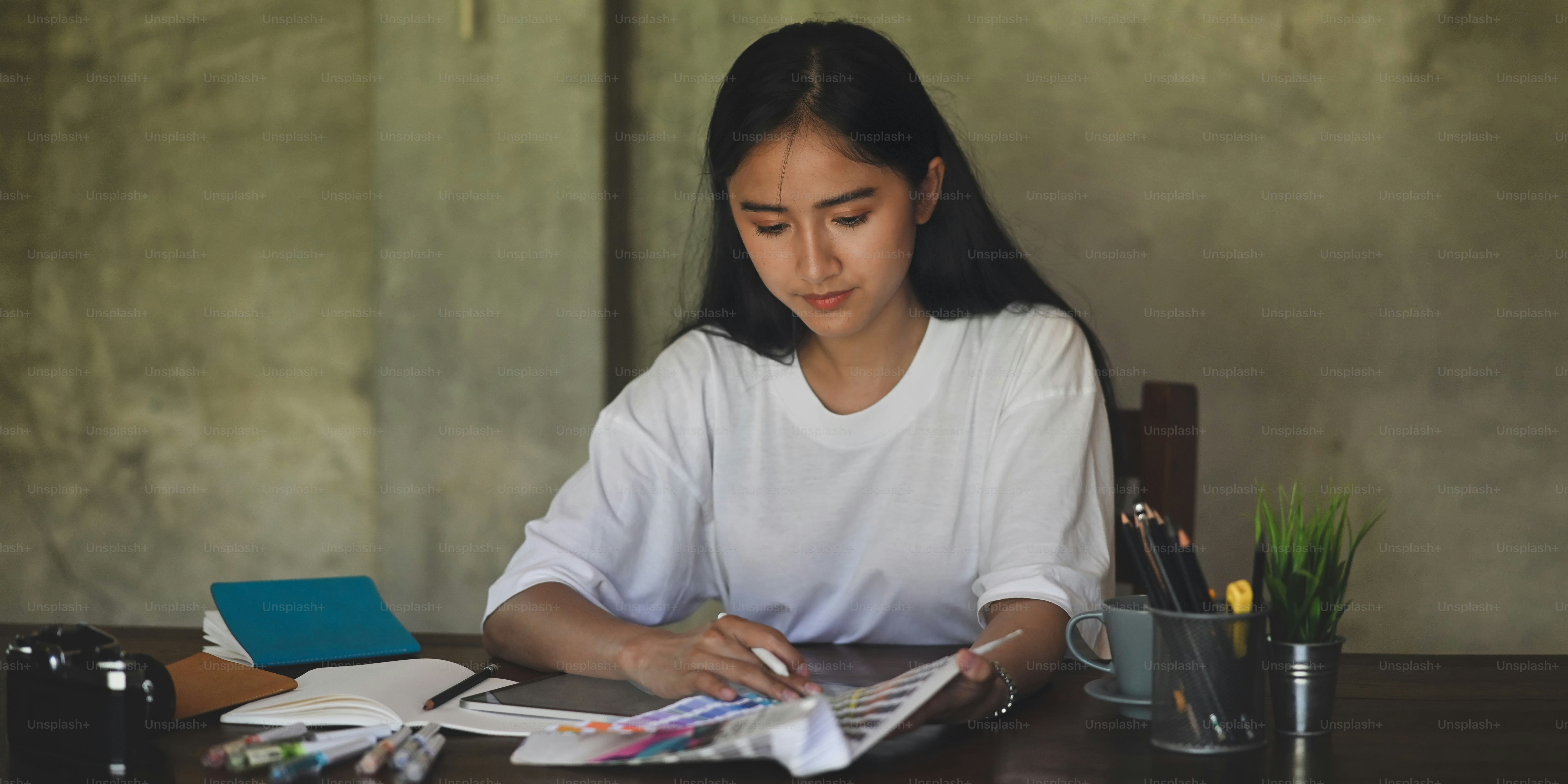 Student reviewing Nepali academic transcripts and documents
