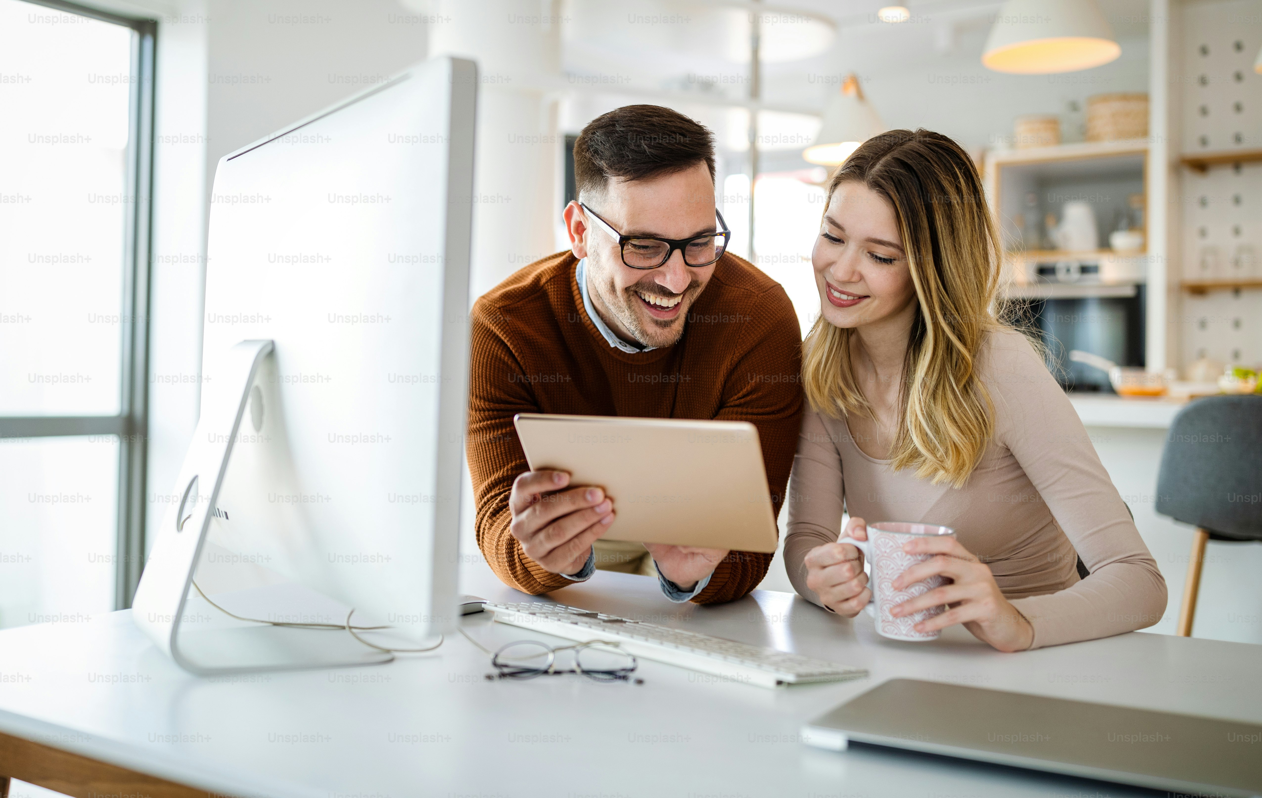 Designers, business people working on new project in modern office