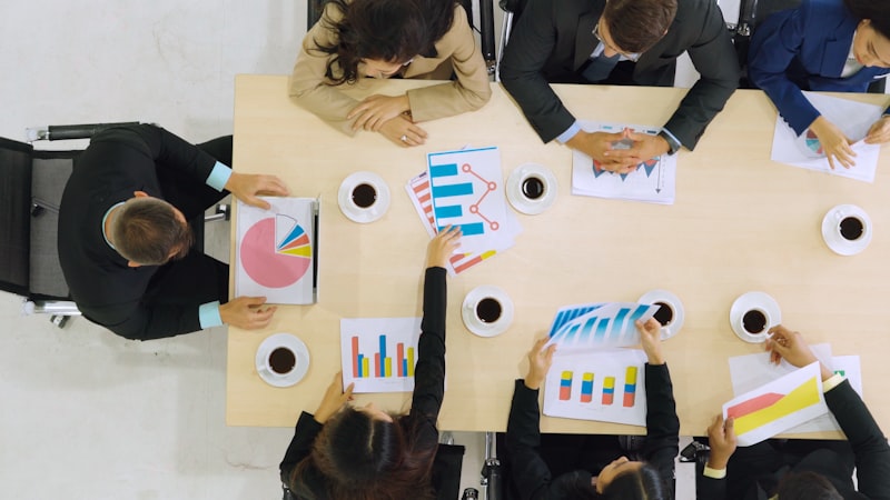 office workers, business meeting, corporate negotiation, workplace, conference room