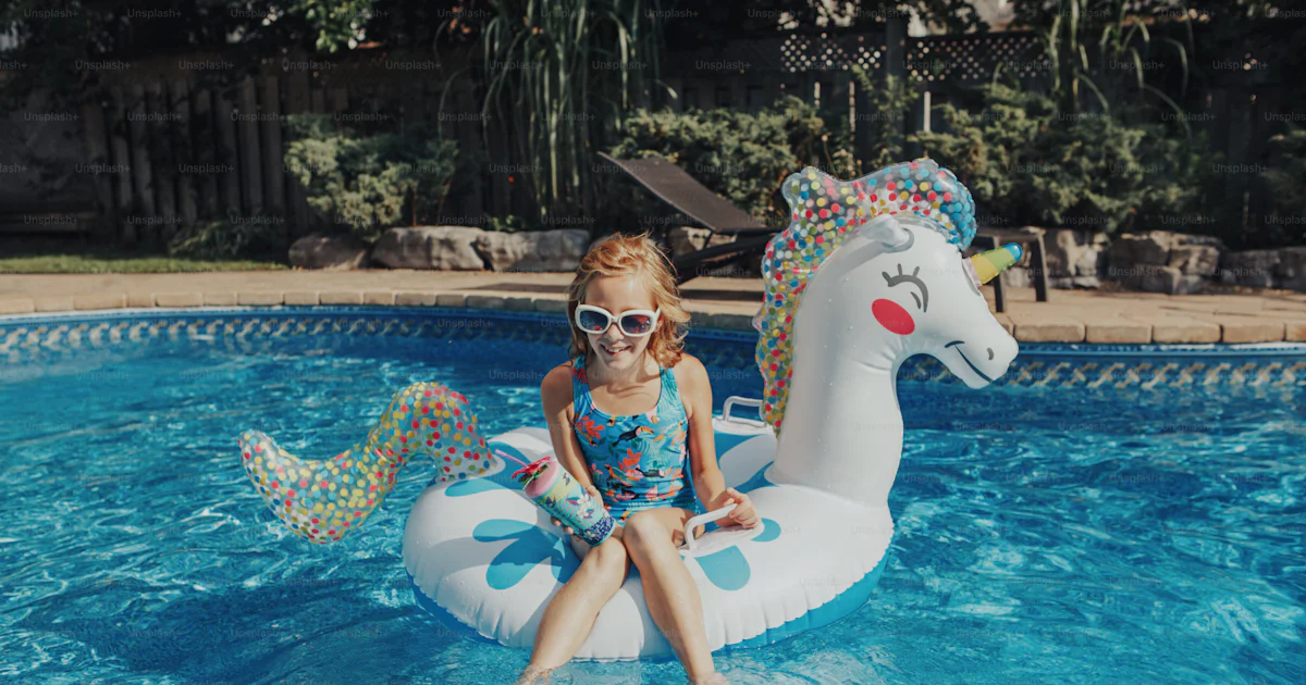 JASODI Piscine gonflable pour enfants, piscine gonflable pour enfants avec glissade d'eau pour JASODI Piscine gonflable pour enfants, piscine gonflable pour enfants avec glissade d'eau pour