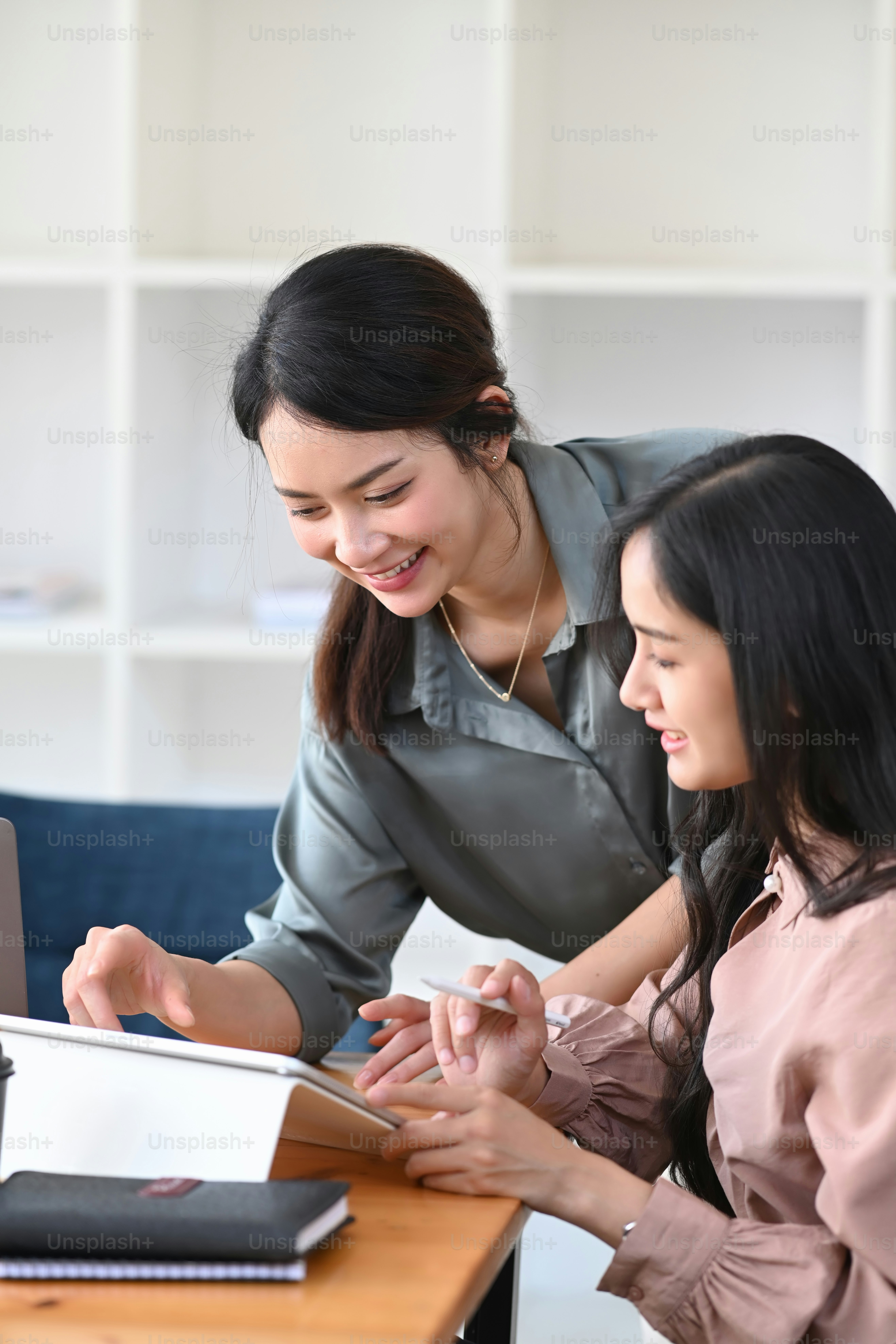 Team collaborating on Thai marketing copy