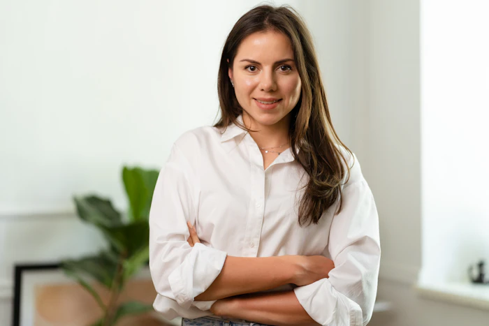 Agent immobilier sur le terrain