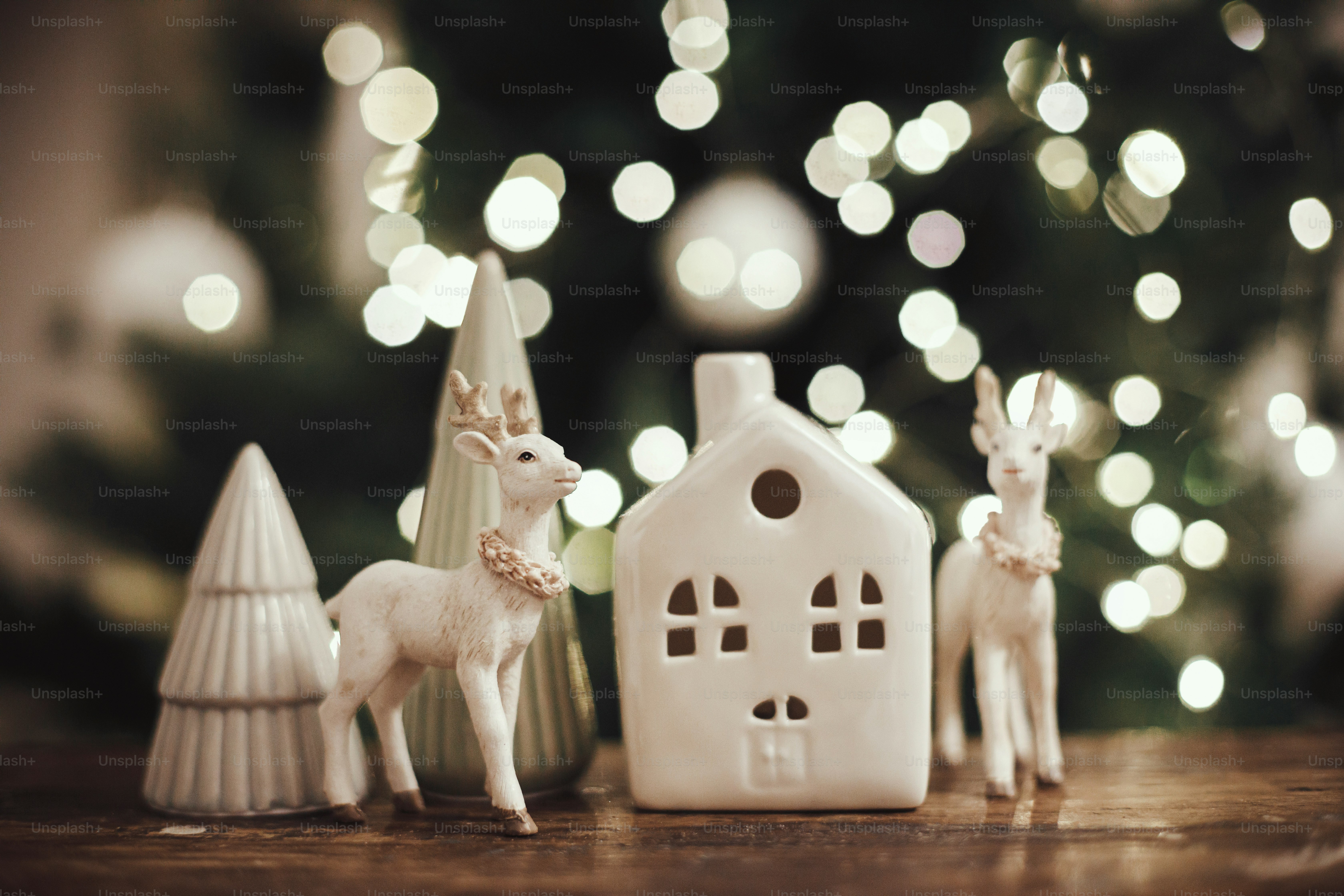 Weihnachts-Rentier-Plüschtier – 42 Cm, Aus Weichem Kurzplüsch, Realistisches Design, Perfekt Als Deko & Geschenk