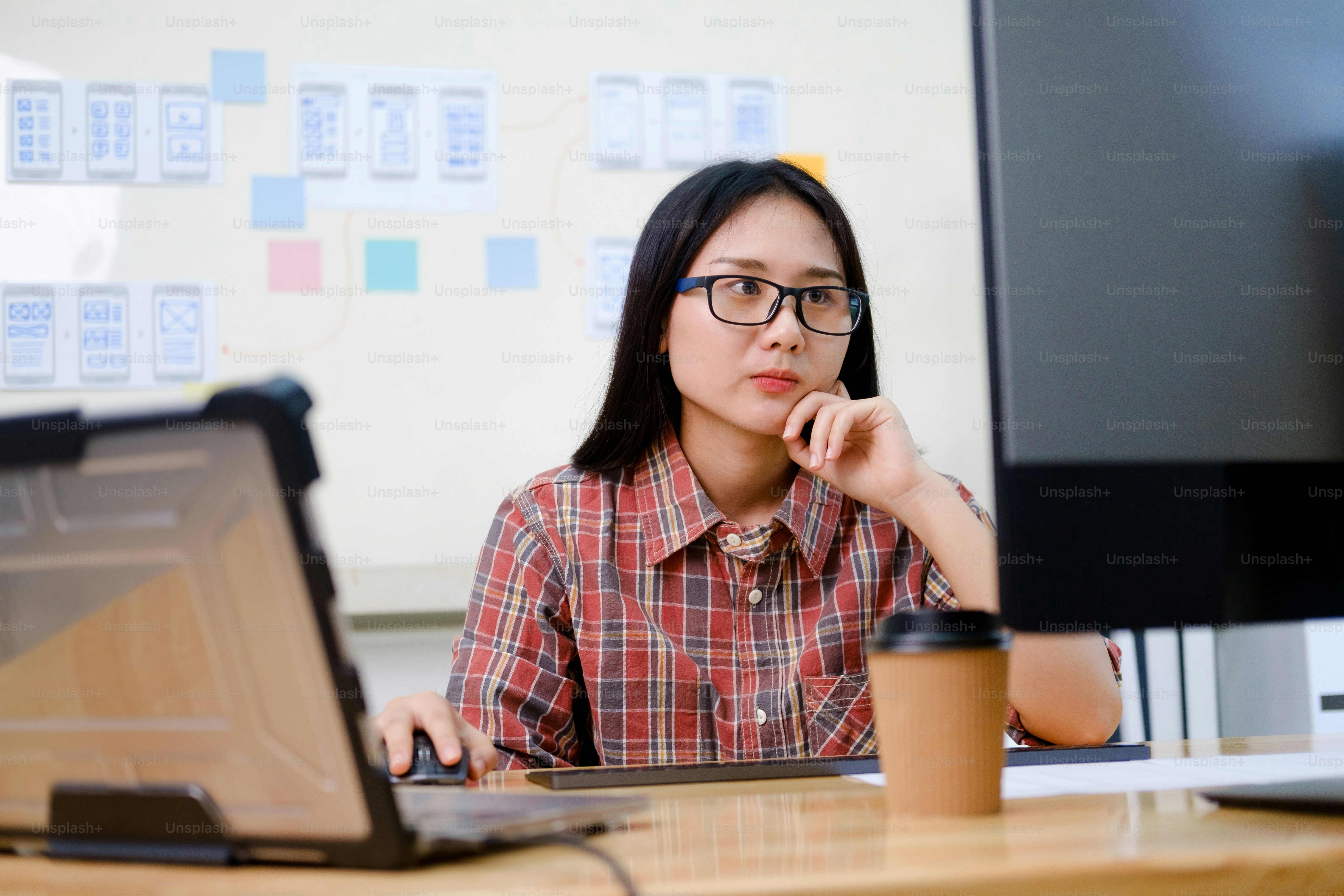 Programmers and developer teams are coding and developing software.