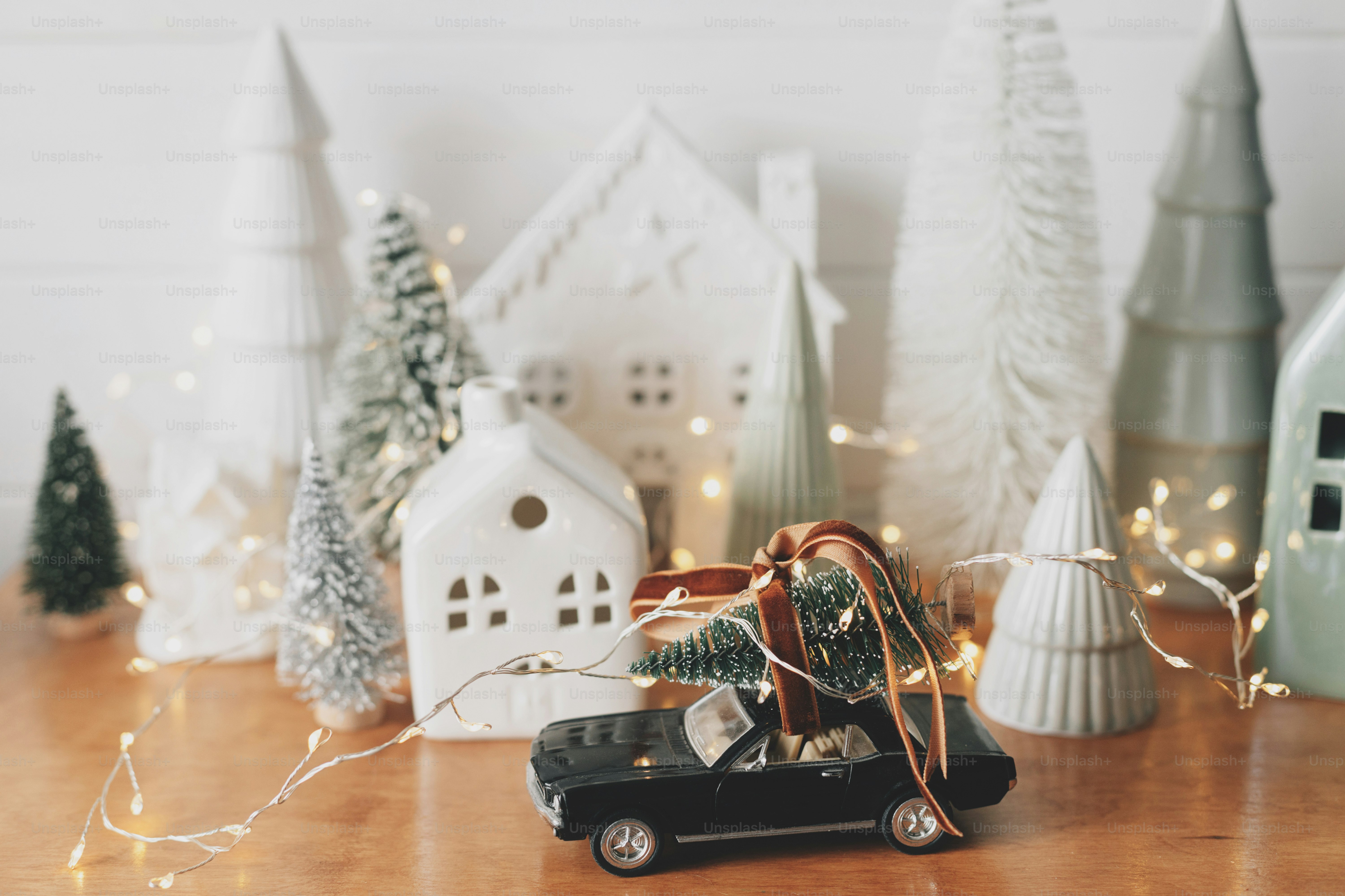Ornements De Voiture Mignons De Noël - Père Noël Et Bonhomme De Neige En Silicone - Décoration Suspendue Pour Intérieur Auto - 10