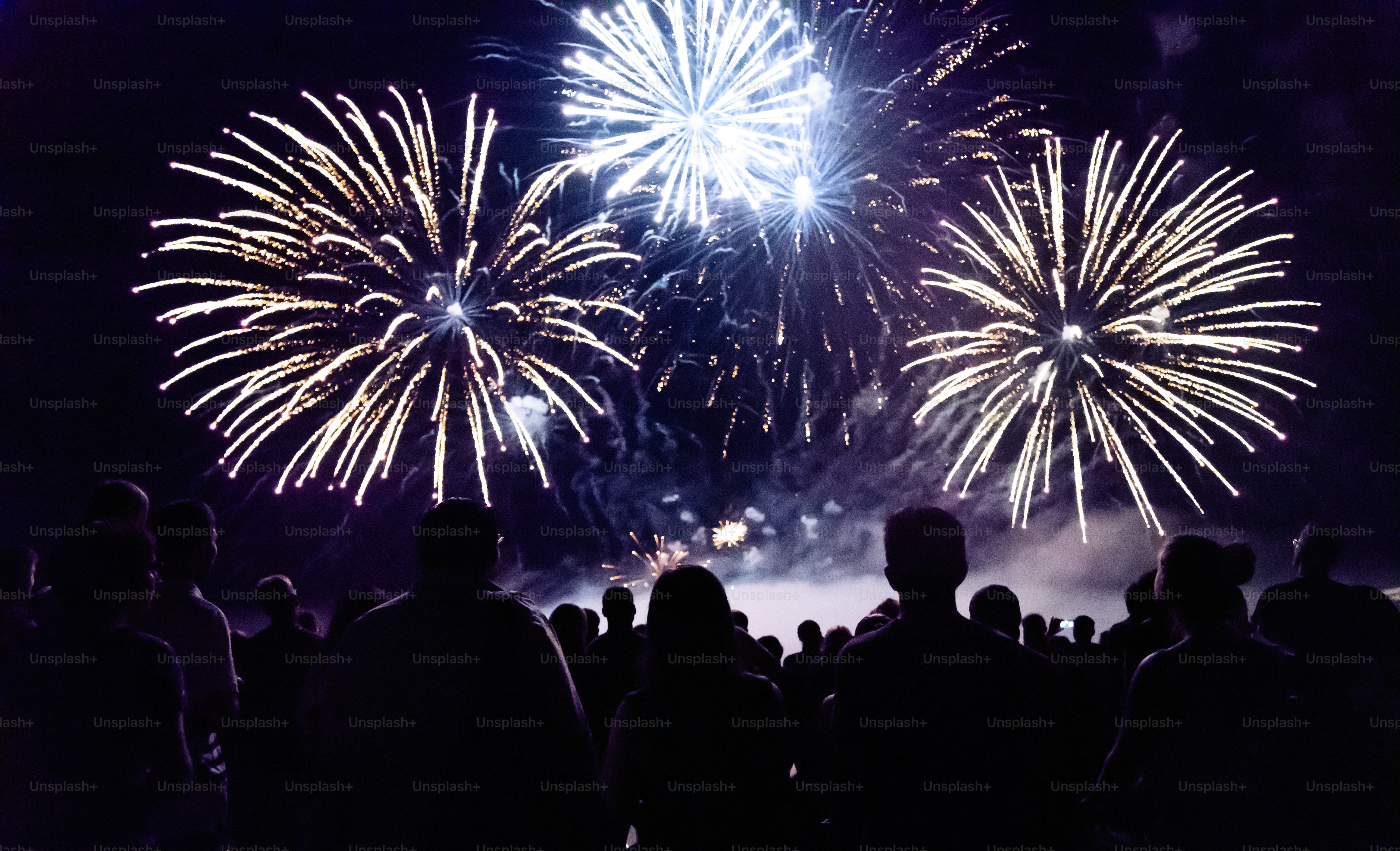 Fireworks display over the Philadelphia Museum of Art during Wawa Welcome America.