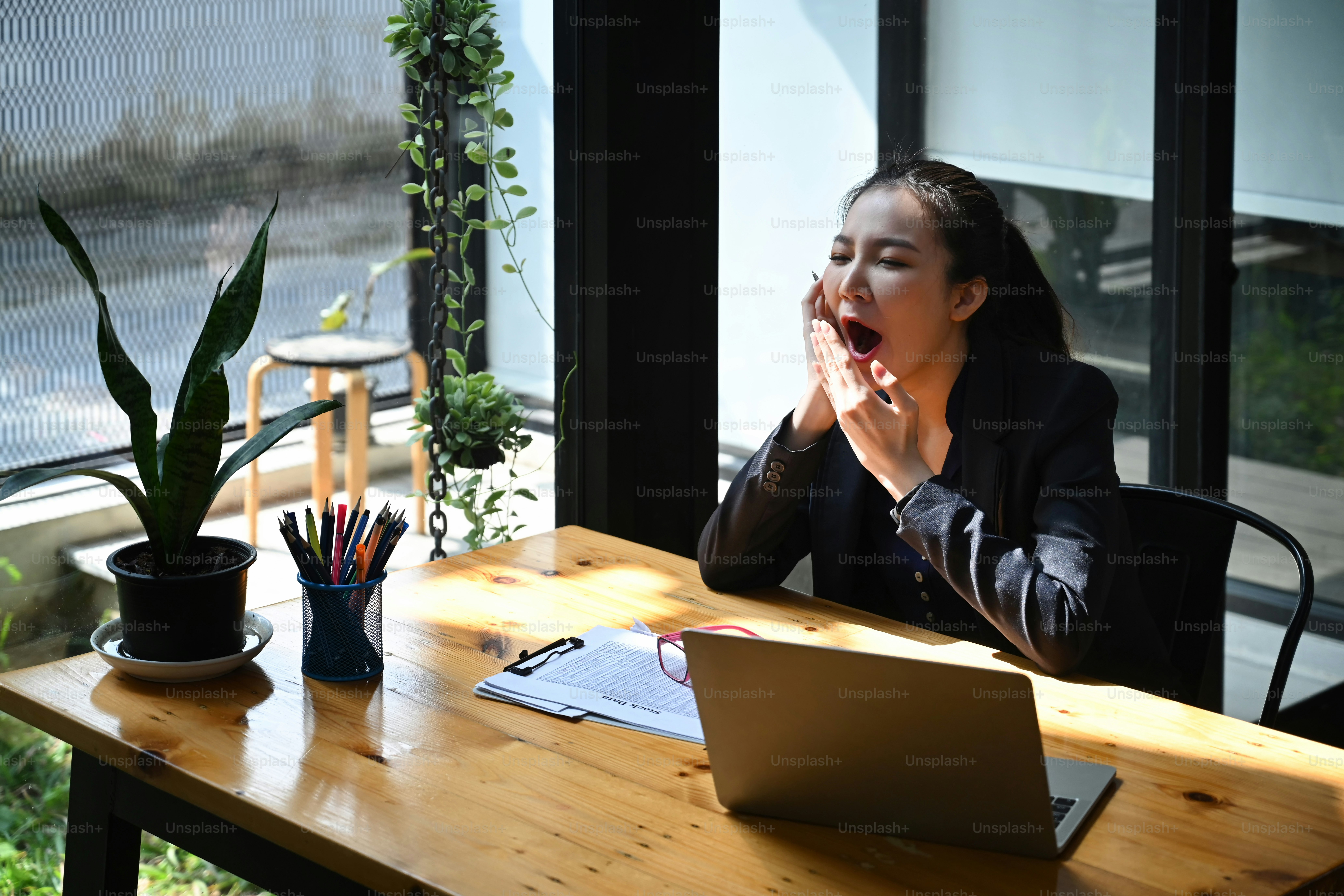 Young asian woman suffering from toothache. Dental care and health concept.