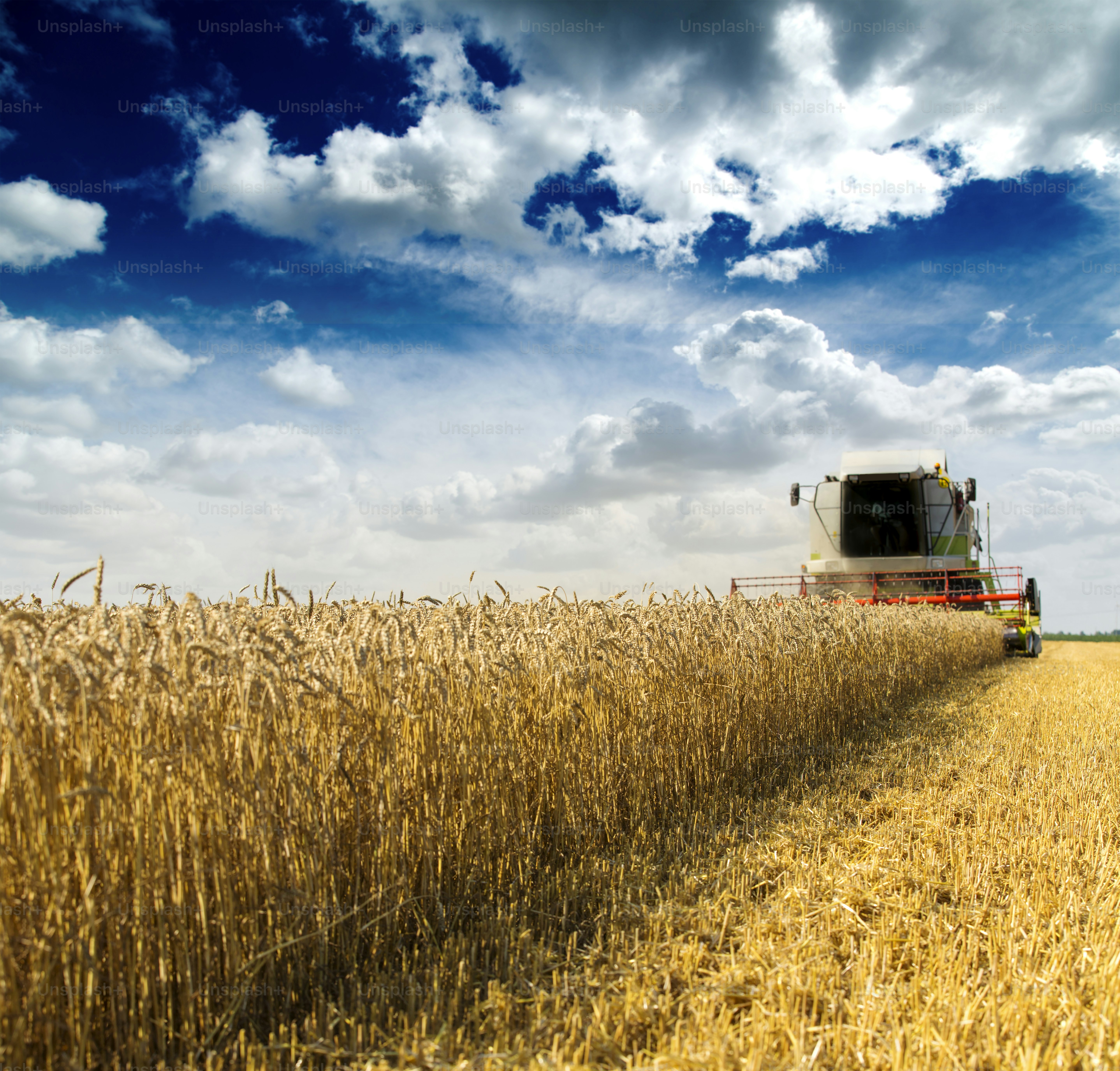 Cargo ship at port loading containers
