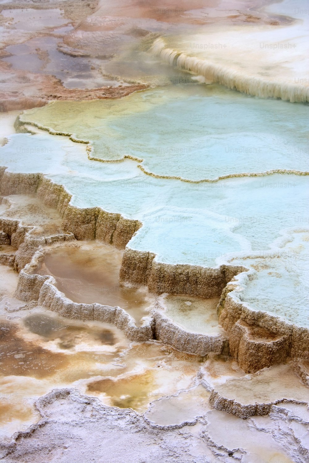 Una sorgente termale nel mezzo di un deserto