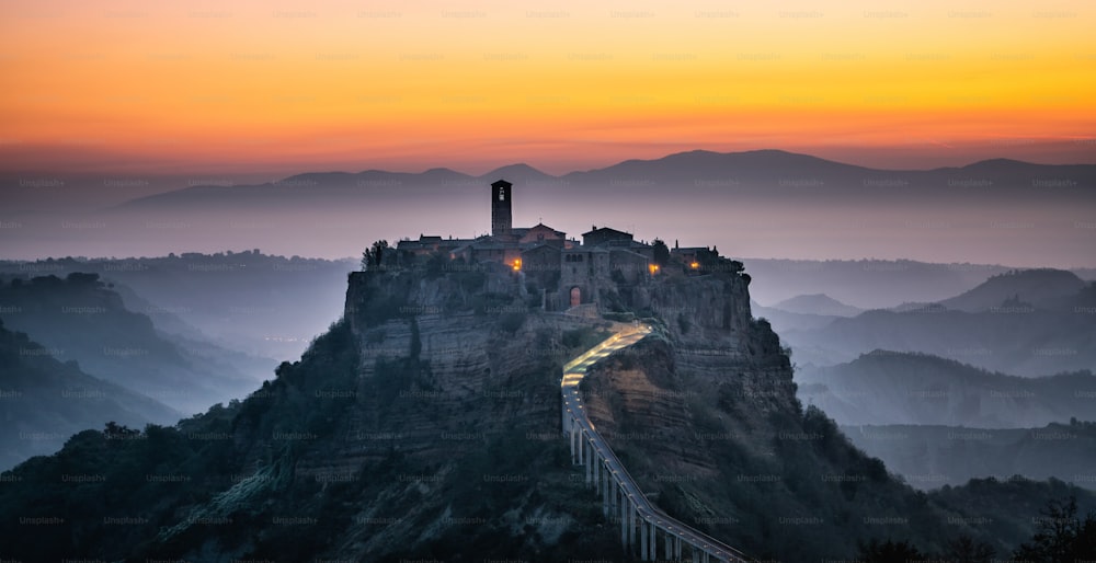 Civita di Bagnoregio is a beautiful old town in the Province of Viterbo in central Italy.