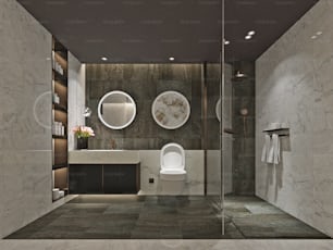 3D Render of Bathroom