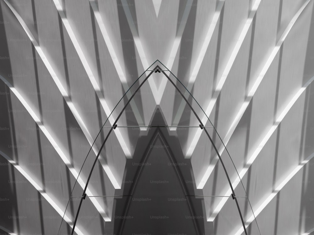 Fragmento / fondo arquitectónico futurista renderizado digitalmente