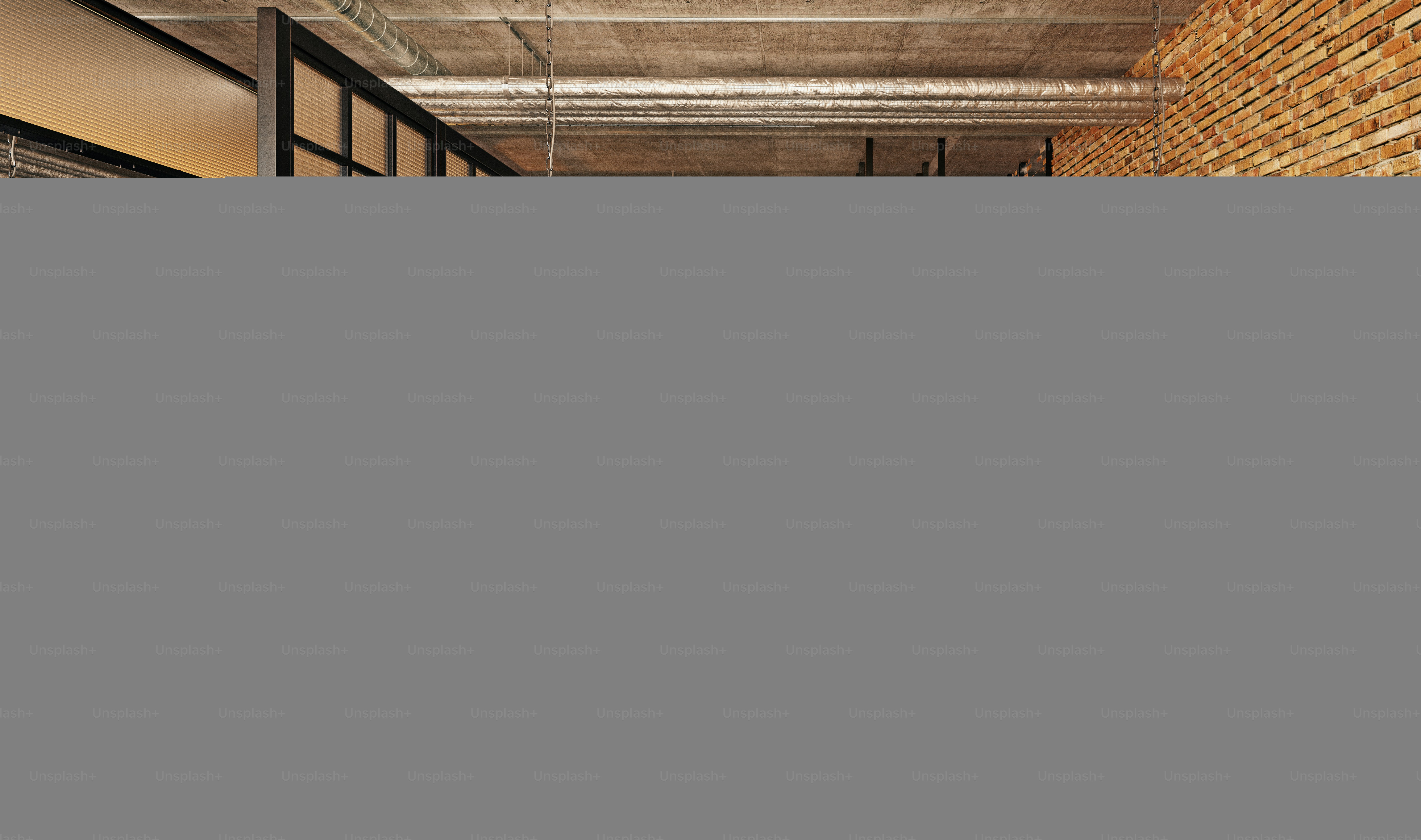 modern restaurant interior design. 3d rendering concept