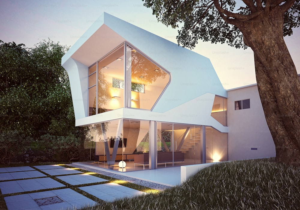 3D Render of Building Exterior