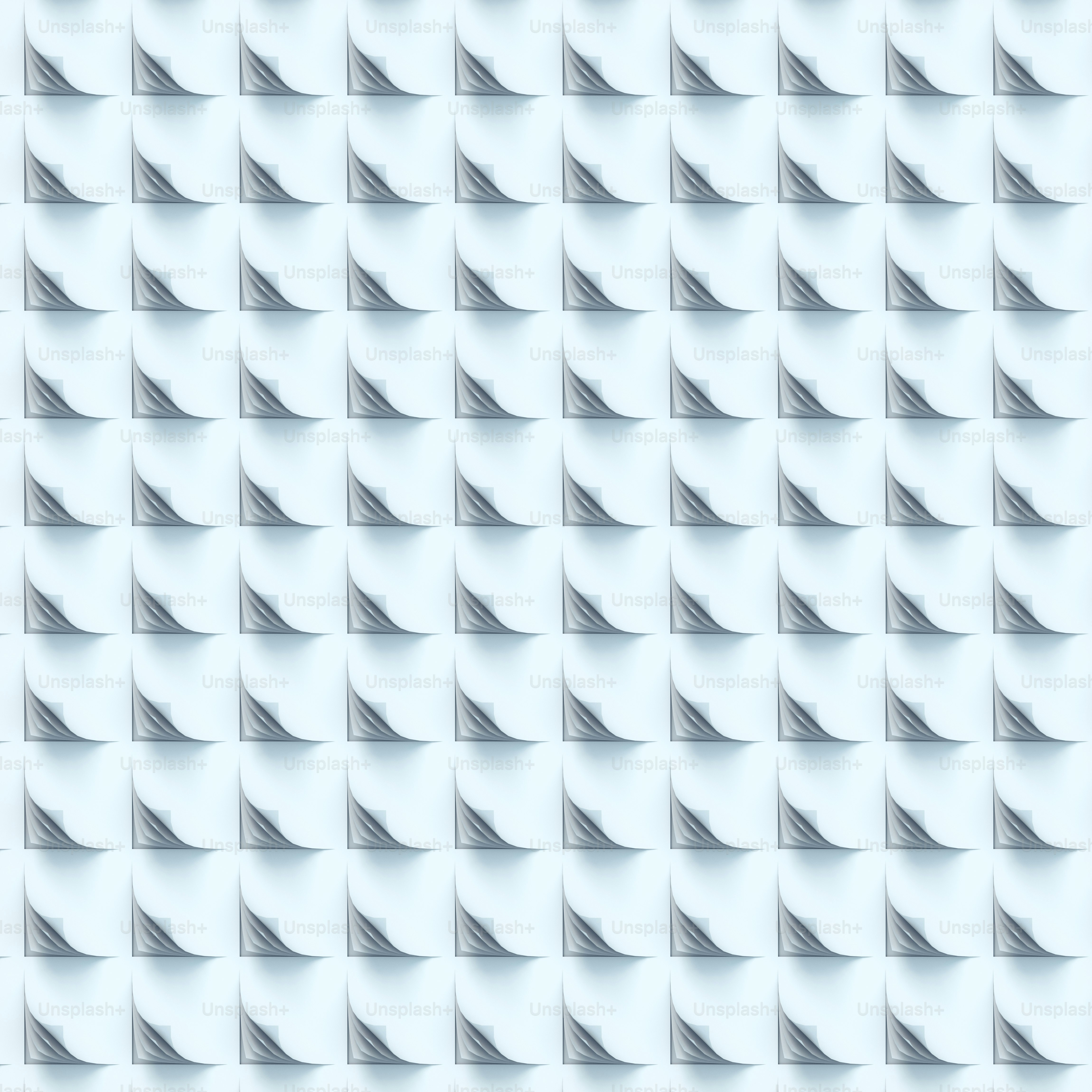 Abstract decorative background. White paper cut art design for website template. 3d rendering