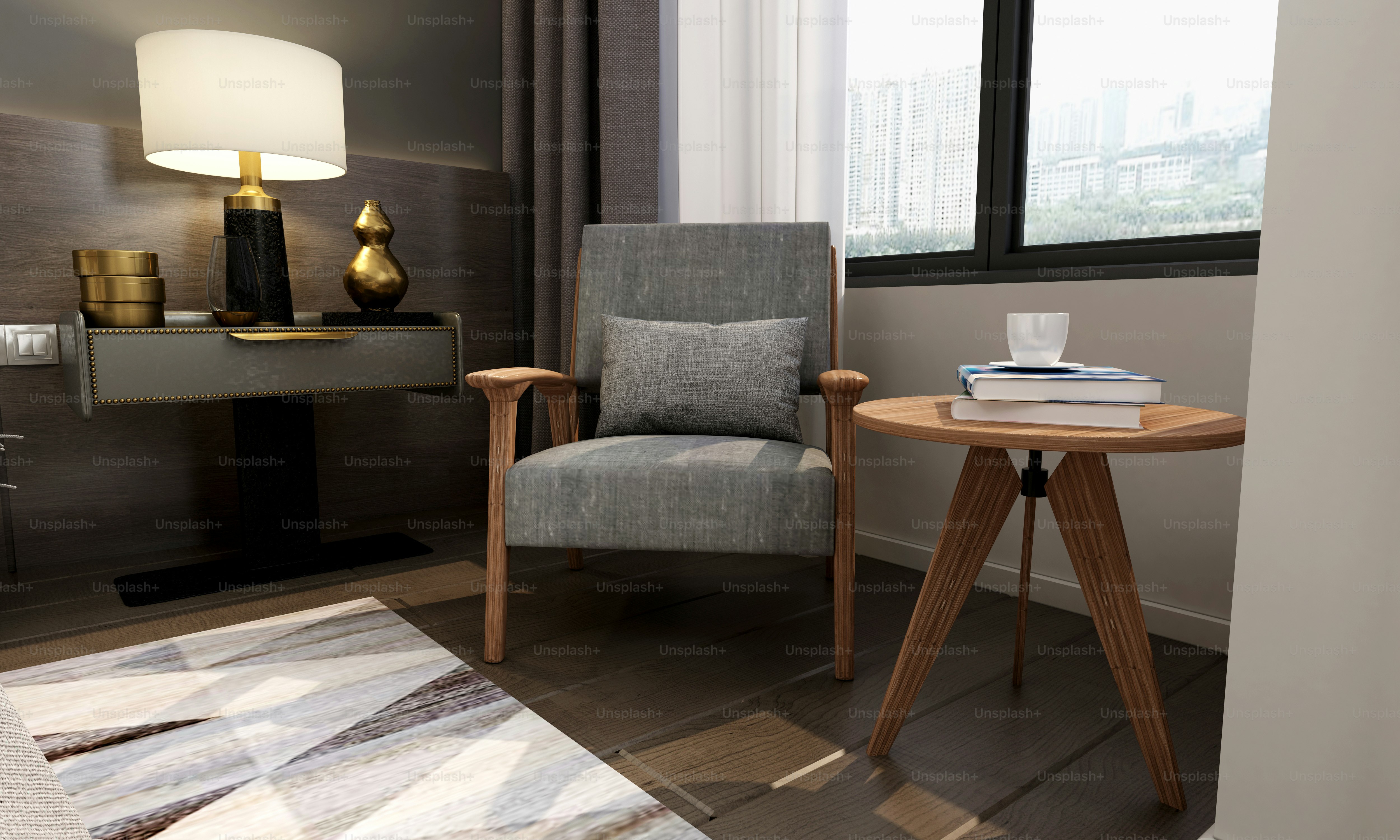 3d render of bedroom