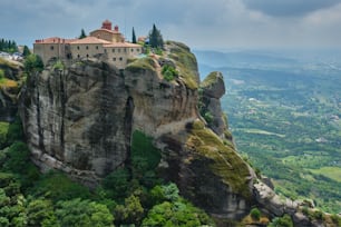 Monastero di Santo Stefano nella famosa destinazione turistica greca di Meteora in Grecia