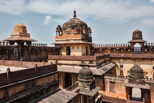 Datia palace indian architecture. Madhya Pradesh, India