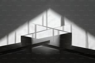 Immagine renderizzata digitalmente di un frammento architettonico