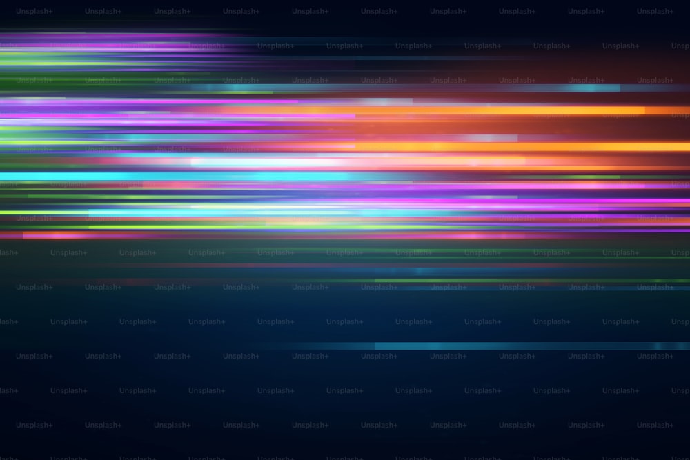 技術の背景上の光と縞模様の速度線は、科学技術の概念を表しています