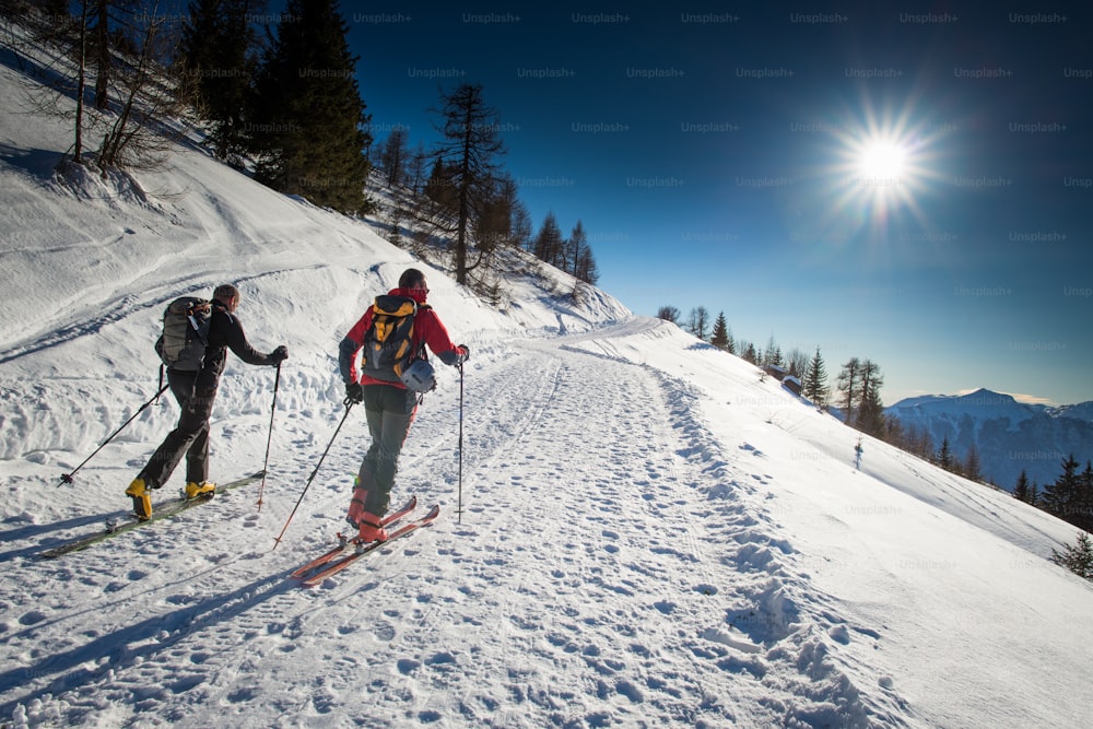 Sentiers de ski de randonnée