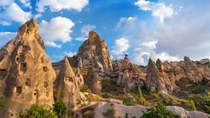 Cave house in Uchisar village, Cappadocia, Turkey.