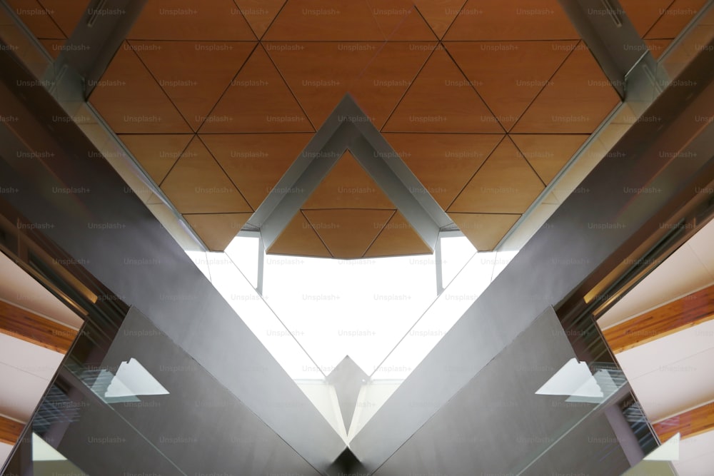 Digitally rendered futuristic architectural fragment