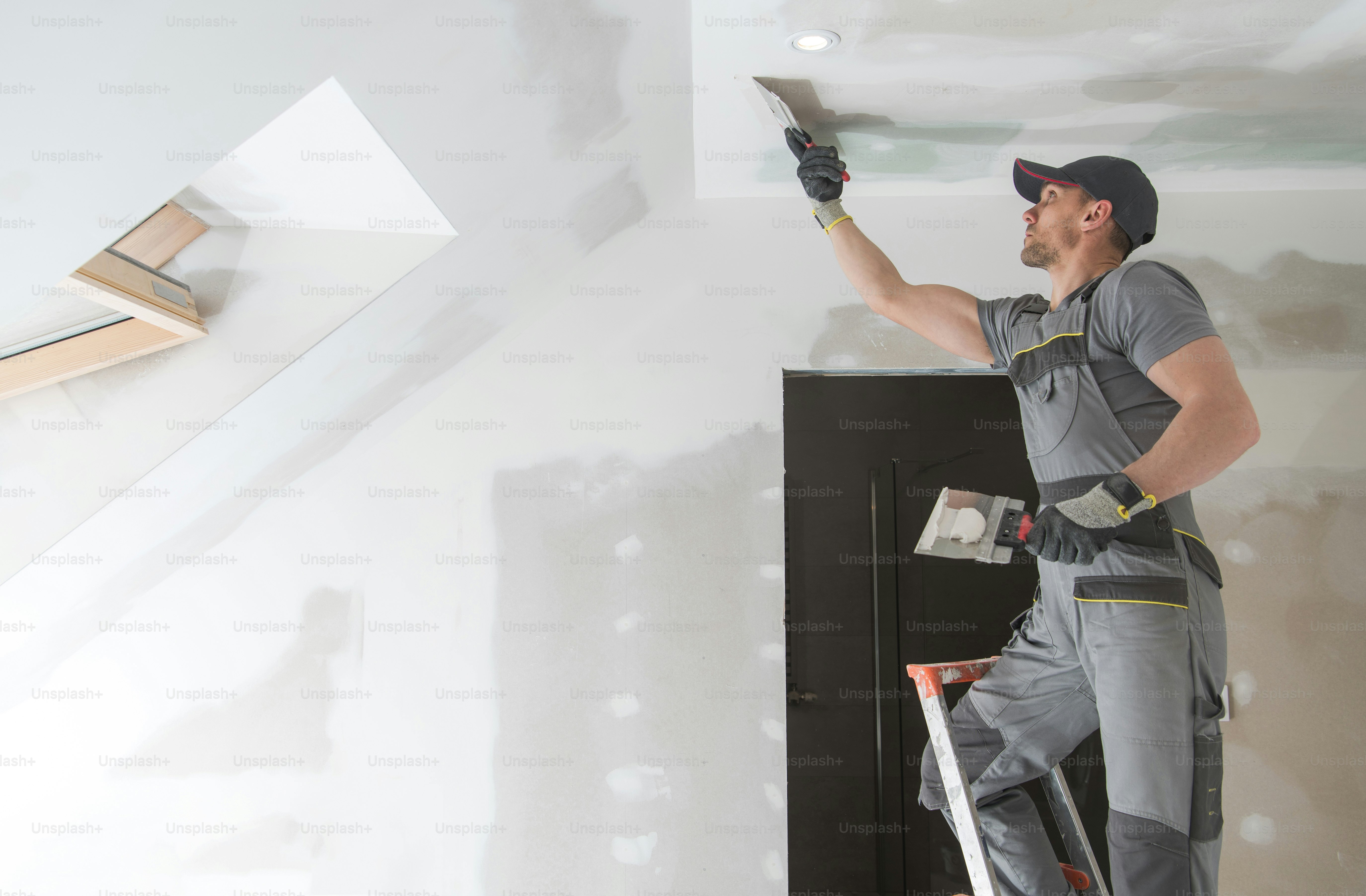 Instalação de gesso