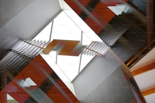 Collage of several office building fragments