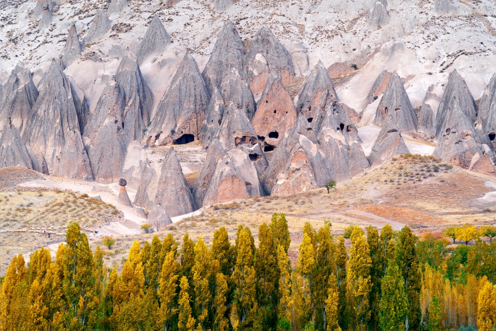 Ancient cave house near Goreme, Cappadocia in Turkey.