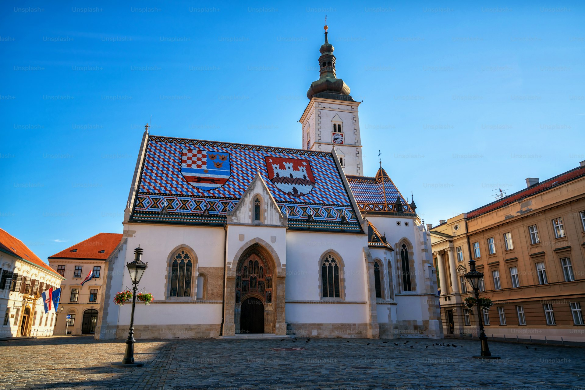 Zagreb Cathedral and historic center