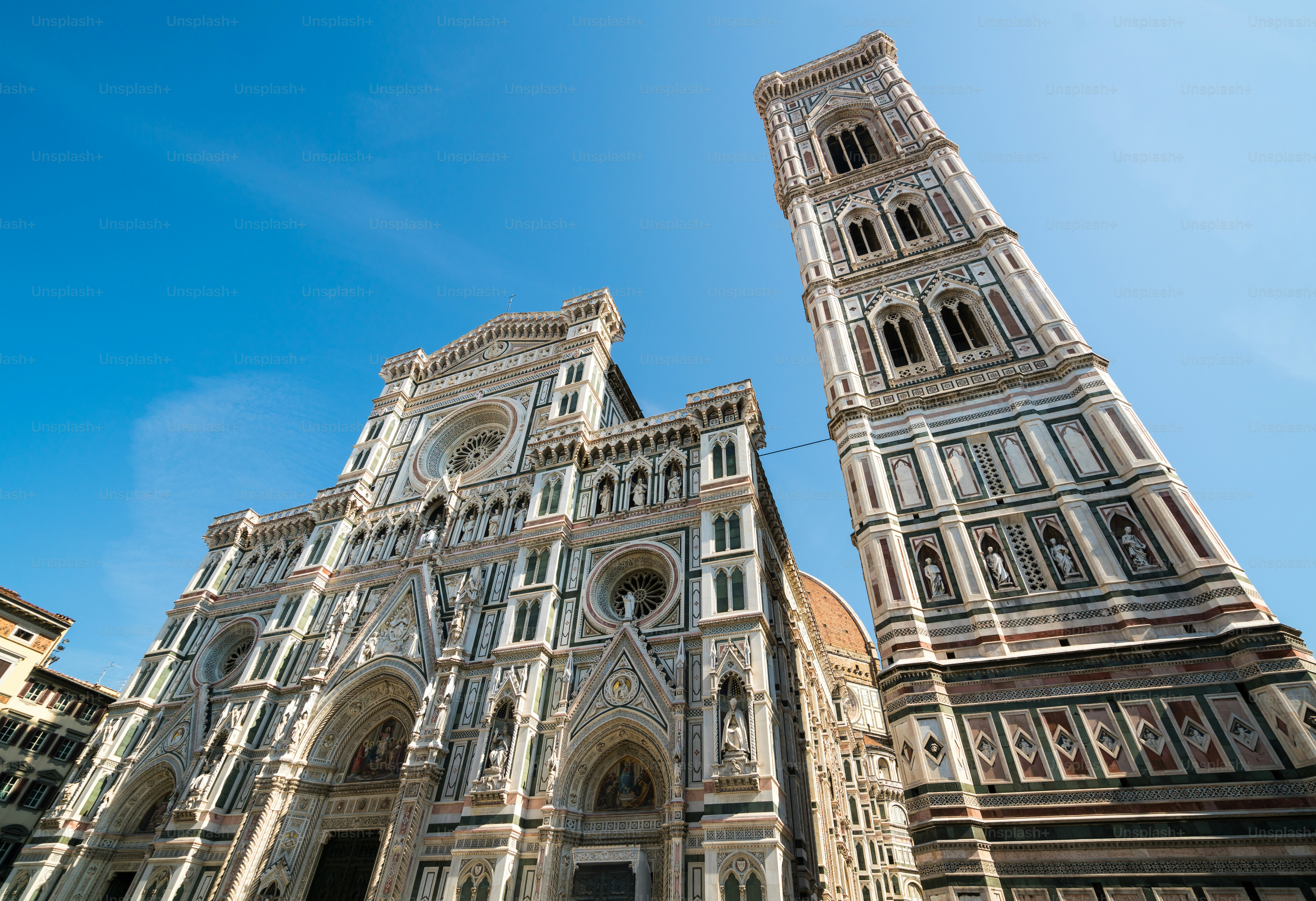 Florence Cathedral - The main church of Florence, Italy, is the UNESCO world heritage situated in the historic center of Florence and is major attraction to tourist visiting Italy.
