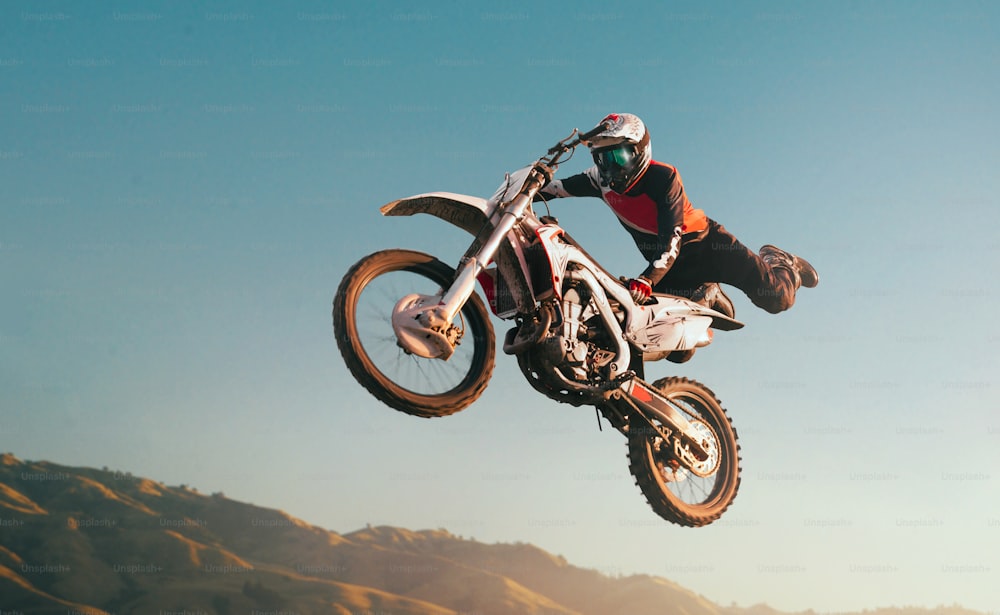 Motorcycle freestyle sport photo