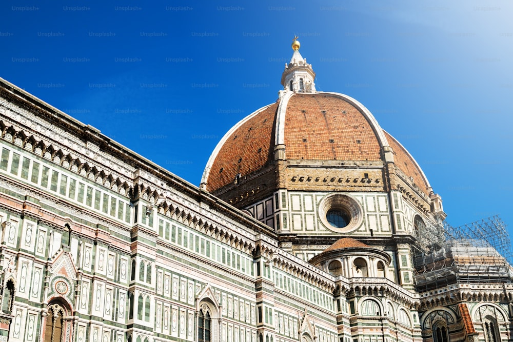 Florence Cathedral - The main church of Florence, Italy, is the UNESCO world heritage situated in the historic center of Florence and is major attraction to tourist visiting Italy.